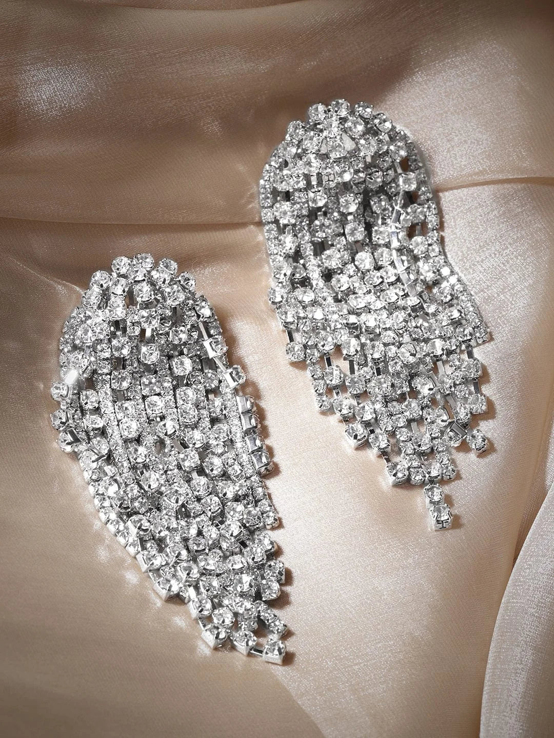 Party Luxe American Diamond Zirconia Danglers