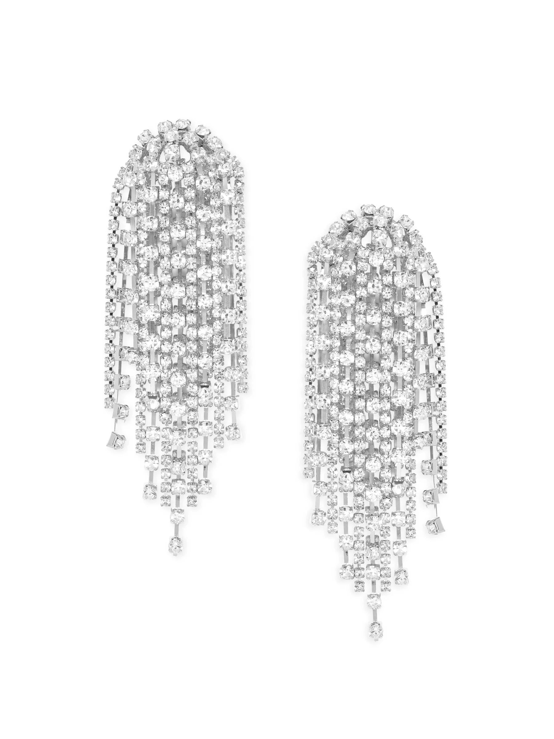 Party Luxe American Diamond Zirconia Danglers